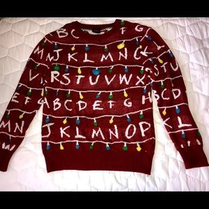 Stranger Things Light Up Long Sleeve Sweatshirt